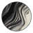 Machine Washable Manhasset Posh & Luxe Ombre Rug in Gray – Black Binding-1429644316