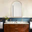 Mcfarren Metal Arch Wall Mirror-846200325