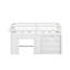 Lit mezzanine simple avec armoire et tablette-521666153