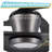 Cyclon 36 in. 3 Blade Brushed Carbon Small Ceiling Fan with Remote Control, Dimmable LED Light Kit, and Reversible Motor-494431314-494431315