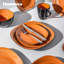 Service de table carré 16 pièces HomeVSS-1344623770