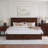 Lamaiyah Solid Wood Platform Bed with Footboard and Storage Drawers-394844271-341070750