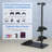Headset Stand Controller Holder For 1 Headset And 4 Controller, Headphone Game Controller Stand For Desk, Gamer Gifts-124113256