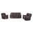 Bruni Brown Glider Recliner