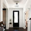 Plafonnier cylindrique encastré moderne noir-1731802204