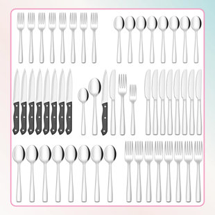 Member's Mark Premium Forged 20 Piece Stainless Steel Flatware Set