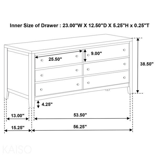 Dimensions du produit