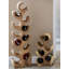 Marjo 6 Bottle Solid Wood Tabletop Wine Bottle Rack in Brown