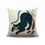 Oreiller carré réversible intérieur / extérieur Gino Leopard-122004582-122004575