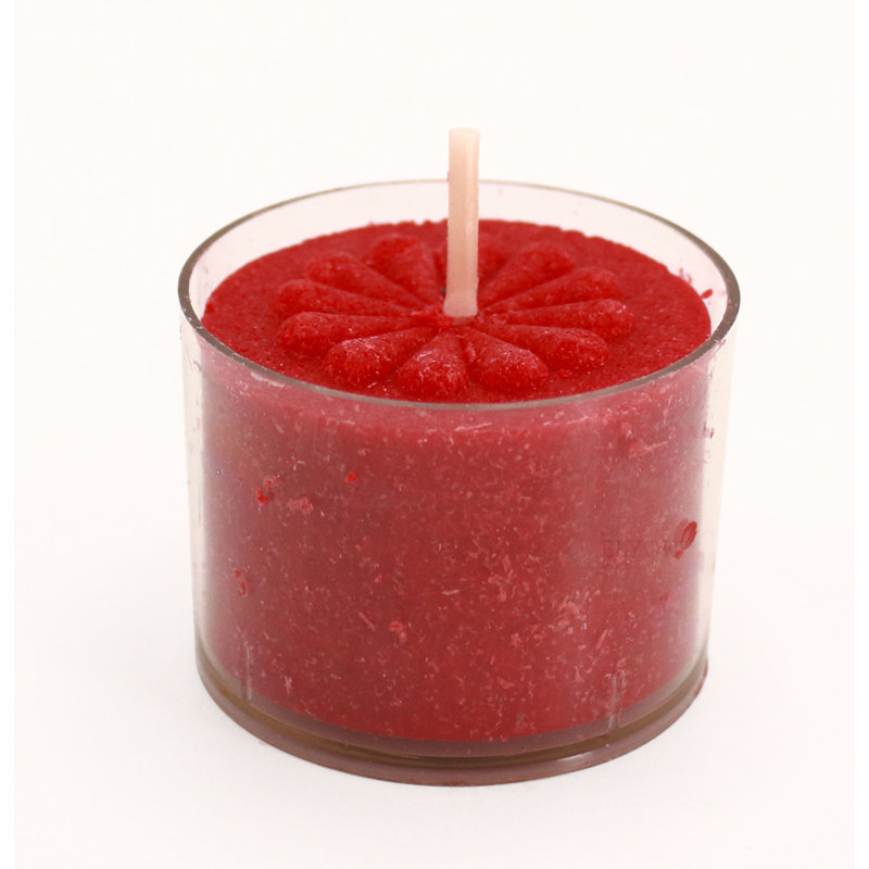 Bougies chauffe-plat Elyon, Rouge