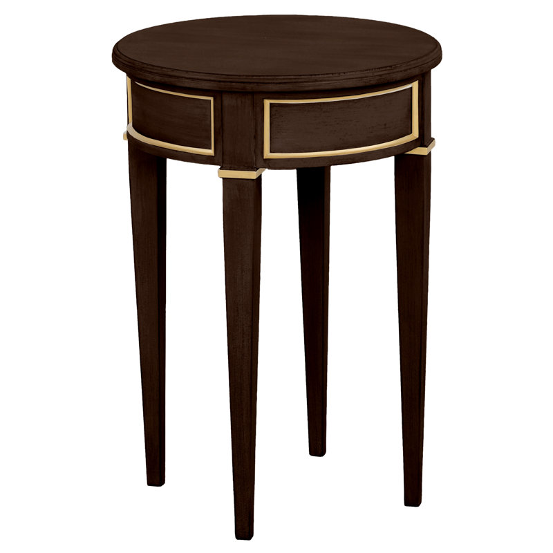 Matteo End Table, Café Mocha