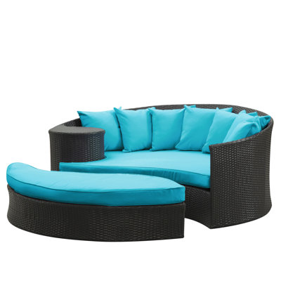 Lit de jour pour patio Modway