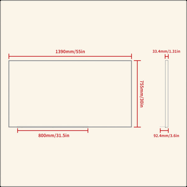 Dimensions du produit