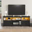 Meuble télé pour téléviseur de 65 po ou moins avec lumières Ushna 59 po-1083204928-1136465003