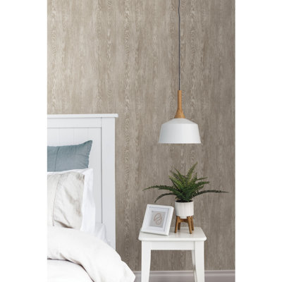 Rouleau de papier peint L 2,73 pi x l 20,86 po Quarter Sawn