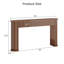 Console moderne à pieds courbés, table d'appoint pour entrée de salon-129505262-129505263-129505265