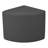 Upholstered Pie Ottoman 18" Height-101545360