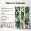 Palm Leaves - Rideau de douche Premium-129967034