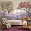 Papier peint botanique, aquarelle, paysage floral-1874388810-1874388808