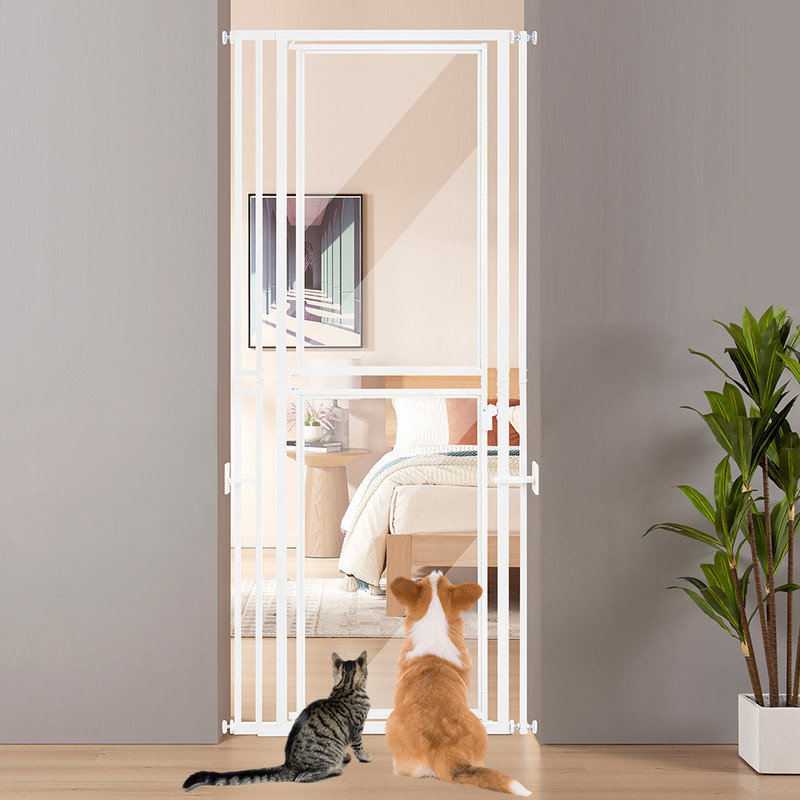 Pressure Mounted Pet Gate, 69.9-94 cm