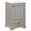 Meuble-lavabo de 20 pouces avec lavabo en céramique, porte à fermeture en douceur, tablette ajustable en forme de U, tiroir de compartiment et support de porte, style moderne, conception peu encombrante-1433593863-1433593871