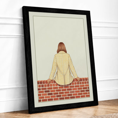 Solitary Perch Modern - Print