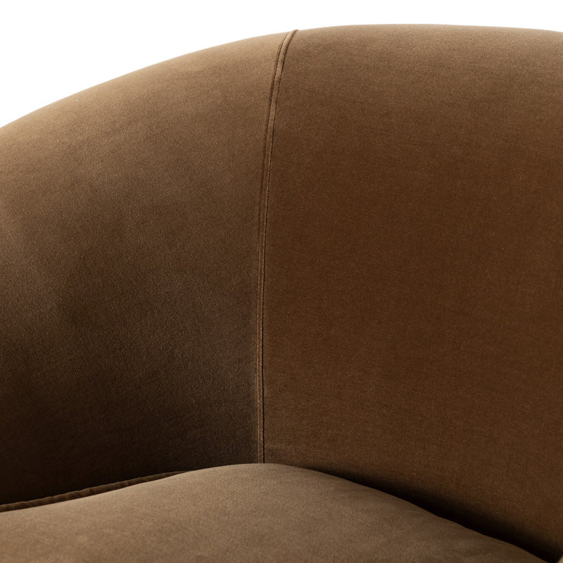 Chantal Swivel Club Chair, Surrey Ochre