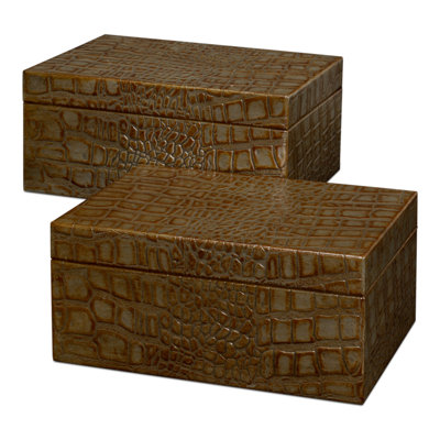 Boîte décorative Shagreen Candece