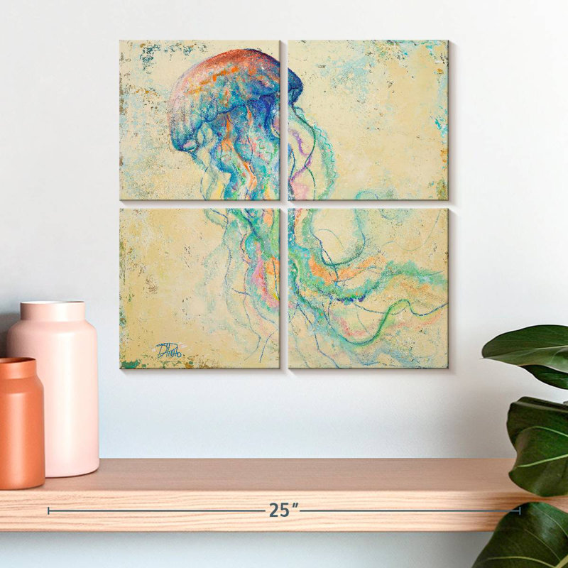 Brampt Creatures Of The Ocean I, 18" H x 18" W