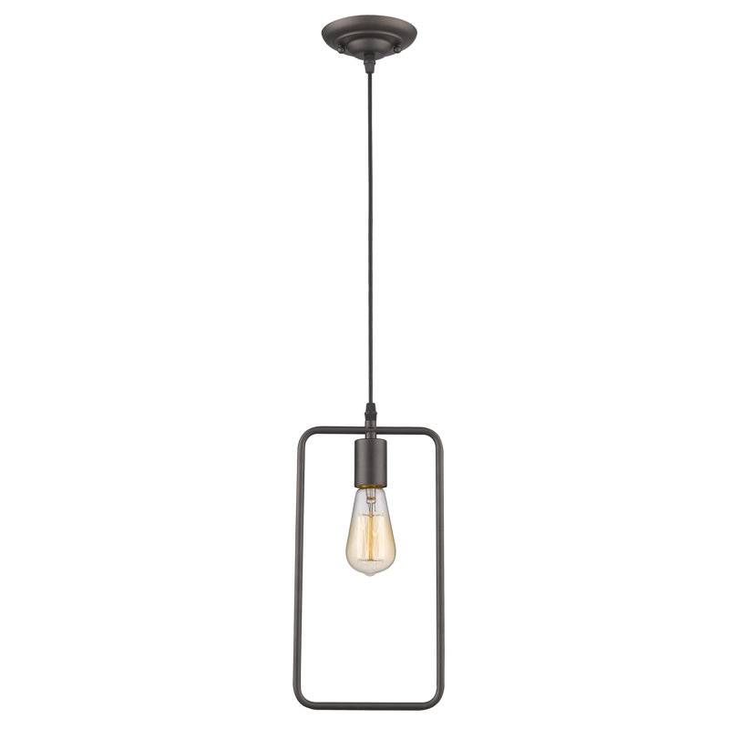 Luminaire carré/rectangulaire simple 1 lumières Marblehead