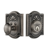 Nostalgic Warehouse Meadows Plate Single Cylinder Deadbolt
