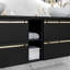 140mm Double Bathroom Vanity with Ceramic Basin
