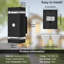 Matte Black Outdoor Sconce