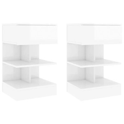 Averley 40cm W Solid Wood Bedside Table
