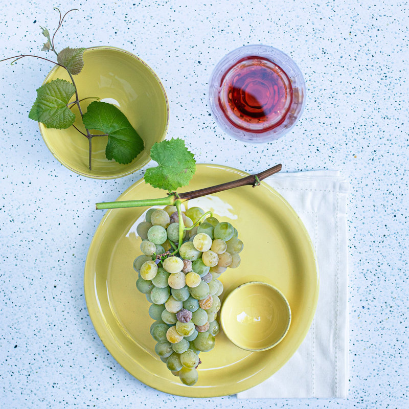 Assiette plate Cucina Fresca, Safran