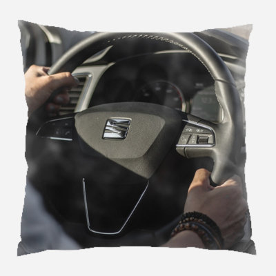 Seat Leon Throw Pillow