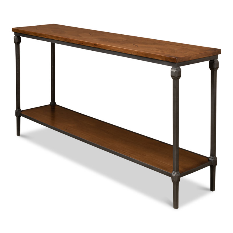 Maymie 60'' W Solid Wood Console Table