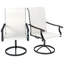 Ensemble de 2 chaises d'extérieur, chaises pivotantes-1798026541