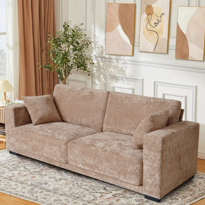 Abram Upholstered Velvet Sofa