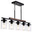 Luminaire suspendu pour îlot de cuisine 5 lumières-1103685973