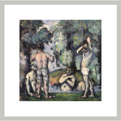 Les cinq baigneurs par Paul Cézanne