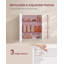 Framed Mirrored Bathroom Cabinets with Mirror and 2 Adjustable Shelves