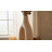 Modern Wood Cut-Out Table Vase for Home Decor - Tall Flower Vase for Shelves, Office Desks, and Kitchen Counter Accent - 14", Brown-592256770