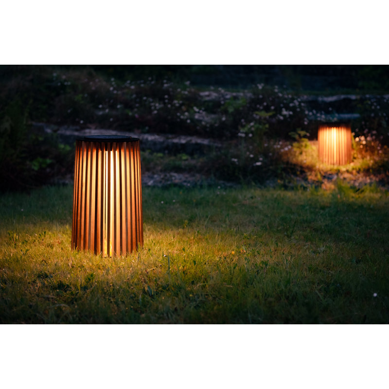 Lighting - Maya Tika Mora LED Outdoor Floor Lamp, 13'' H x 11'' W x 11'' D