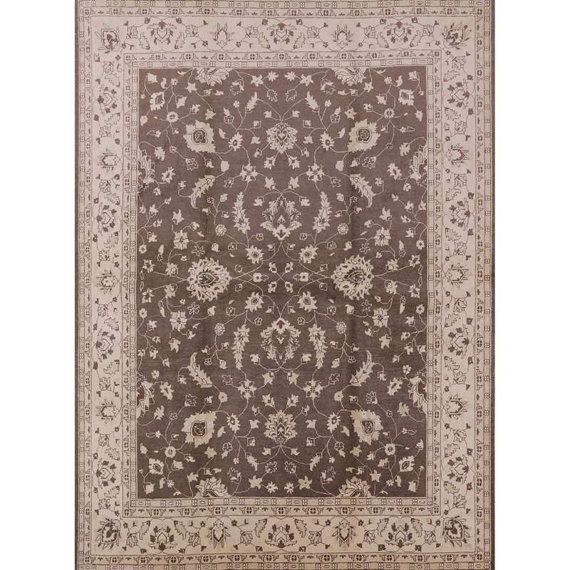 Tapis beige / brun Wollaston, Rectangle 6 pi x 9 pi
