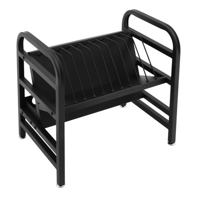 Tablets And Laptop Computers Open Charging Station, 12-Slot Storage Rack For Ipads