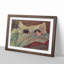 In Bed by Henri de Toulouse-Lautrec - Picture Frame Painting on MDF-62753728-62753729