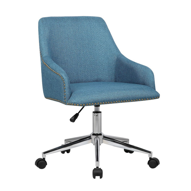 Linen Task Chair, Blue