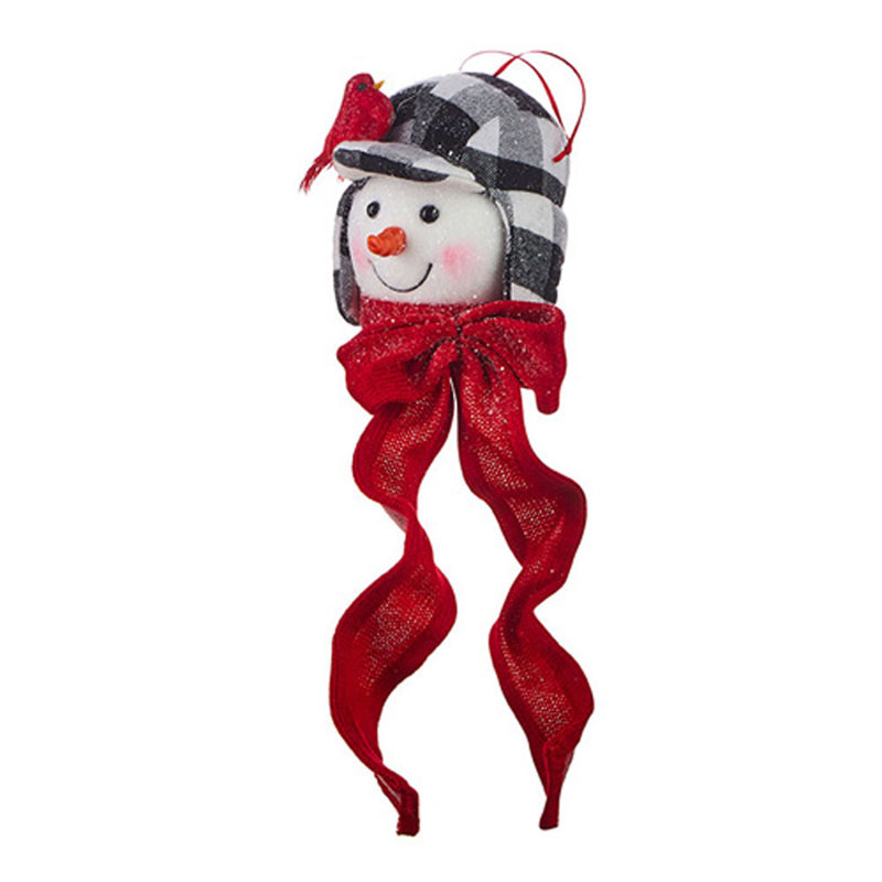 7'' Handmade Fabric Hanging Figurine Ornament