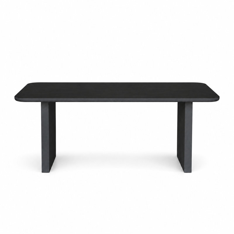 Table de salle à manger Balictar, Noir